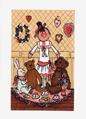 Bear Tea Party by Penny Noble