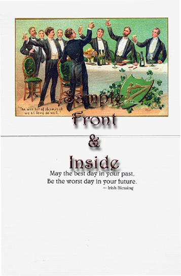 St. Patrick Vintage Card