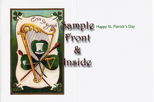 Erin Go Bragh Vintage Postcard