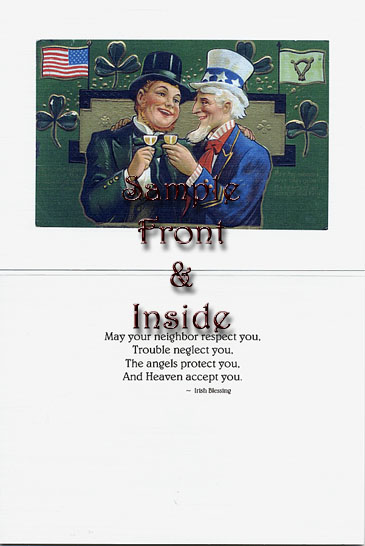 St. Patrick Vintage Post Card