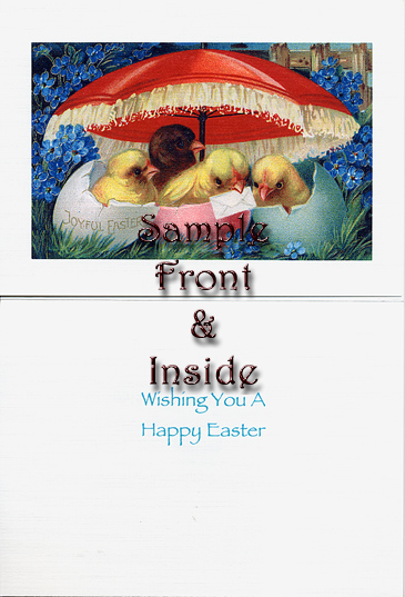 Vintage Easter Postcard