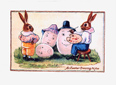Vintage Easter Card