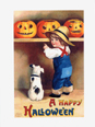 Halloween Boy and Dog Ellen Clapsaddle