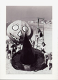 Vintage Halloween at the Beach 1930's Witches Hat Jack O Lantern