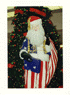 Patriotic Santa Claus