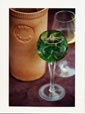 Wine Brick ~ Chardonnay in Green Crystal