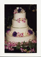 Orchid Wedding Cake