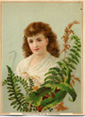 Victorina Valentine Postcard