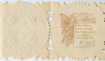 Cut Out Lace Scrap Victorian Valentine
