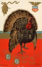 M. W. Taggert Thanksgiving Postcard