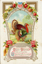 Thanksgiving Postcard United Art Publishing