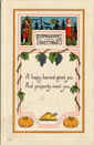 S. Berman Thanksgiving Postcard