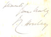 Original Letter Signed by John Calcott Horsley Click to View Enlargement