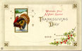 Stecher Lith. Thanksgiving Postcard