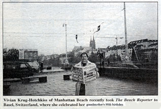 Vivian Krug Hotchkiss in Basel Switzerland
