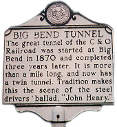 Big Bend Tunnel John Henry