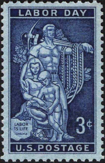 Labor Day United States Postage Stamp