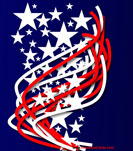 Stars and Stripes Swirl